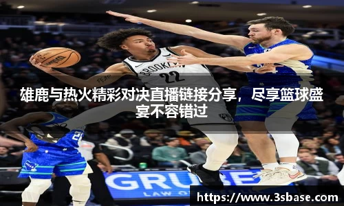 雄鹿与热火精彩对决直播链接分享，尽享篮球盛宴不容错过